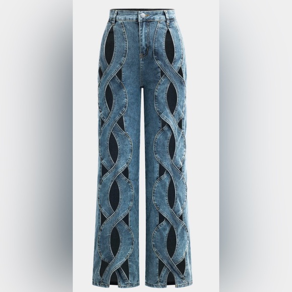 Plus size cutout jeans - Picture 5 of 6